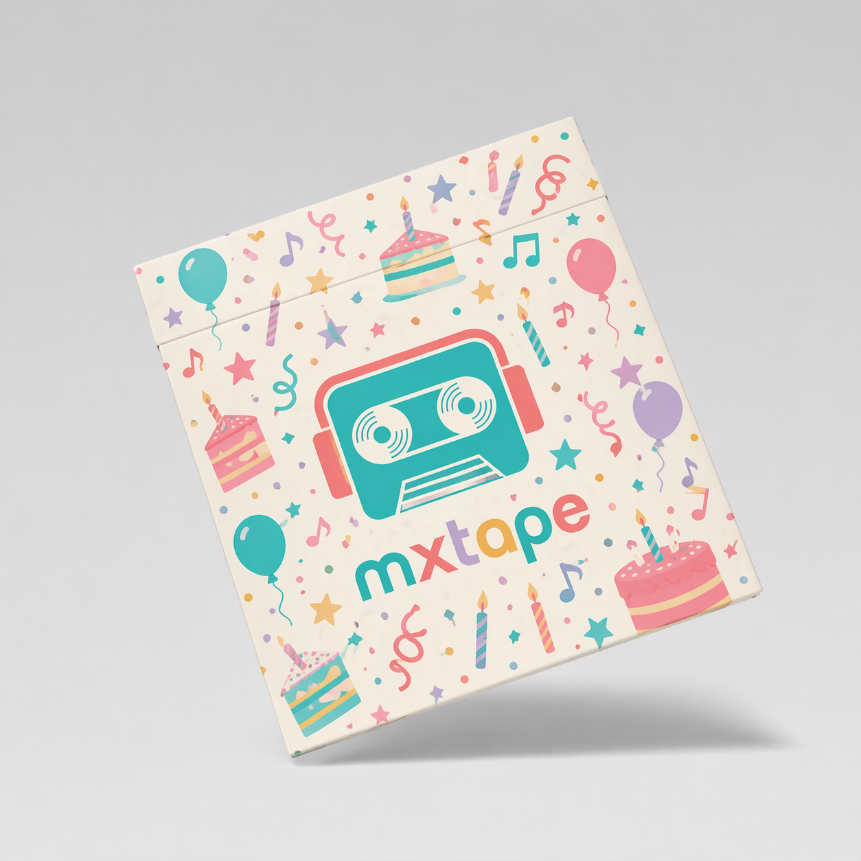 mxtape birthday collection — packaged box and hero card